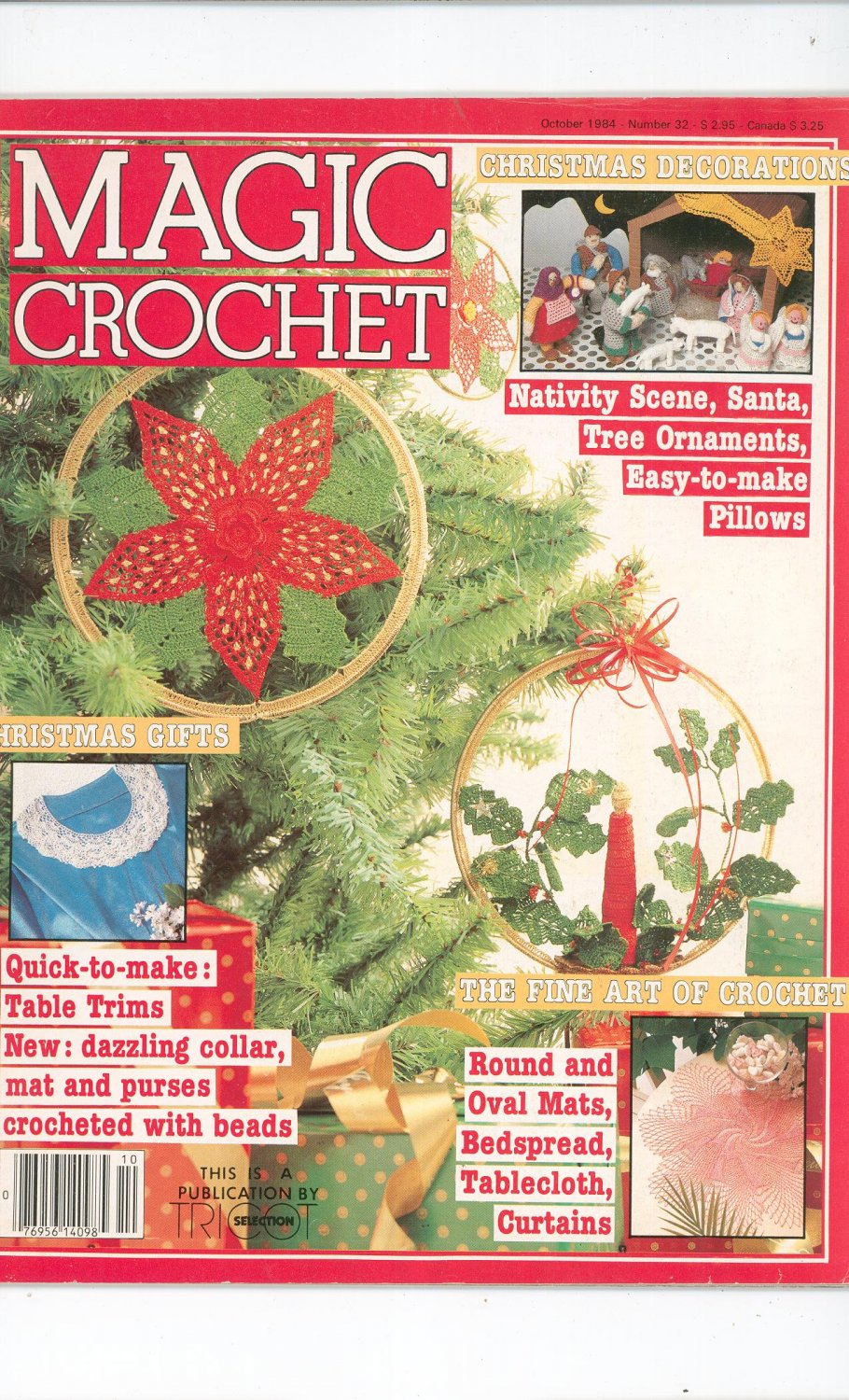 Magic Crochet Number 32 October 1984 Tricot Selection