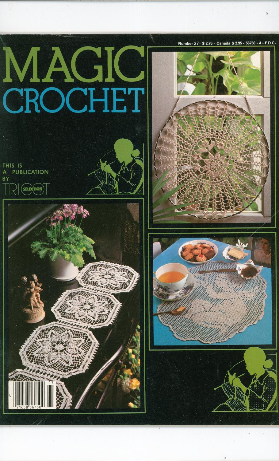 Magic Crochet Number 27 October 1983 Tricot Selection