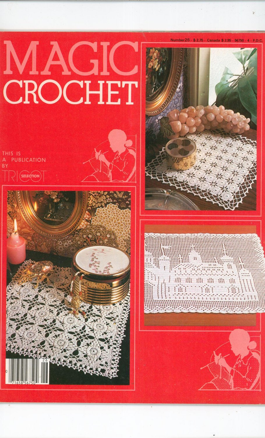 Magic Crochet Number 26 August 1983 Tricot Selection