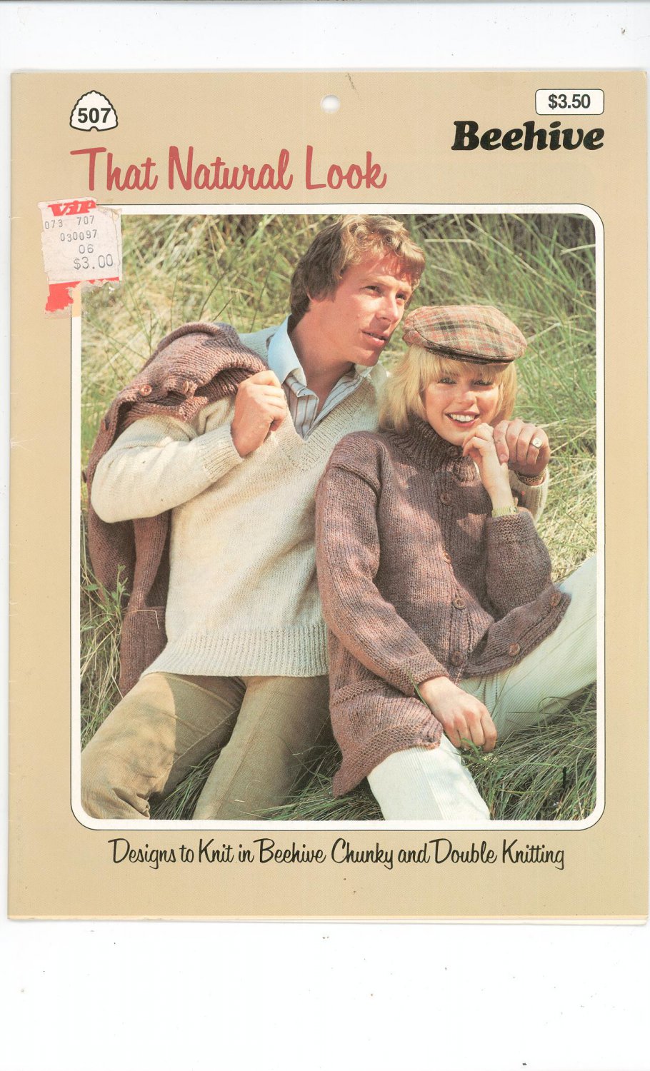 That Natural Look By Beehive 507 Knit 1981
