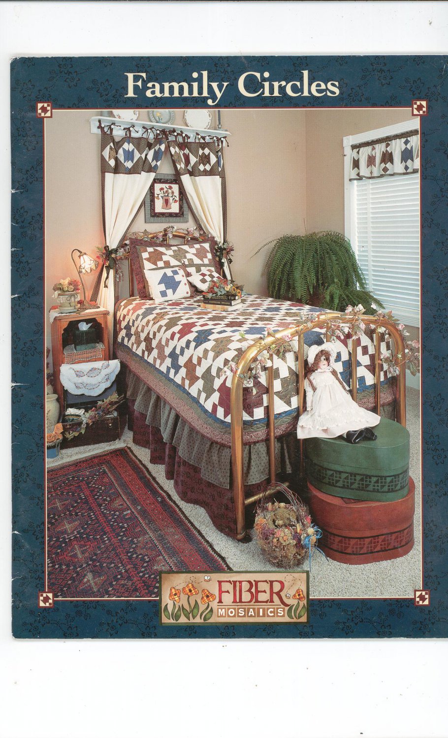 Family Circles Fiber Mosaics Quilt 1998