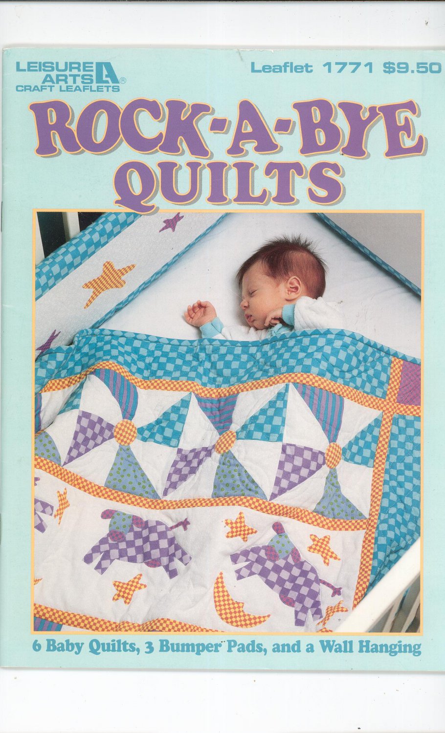 Rock A Bye Quilts By Leisure Arts 1771 Bumper Pads Wall Hanging