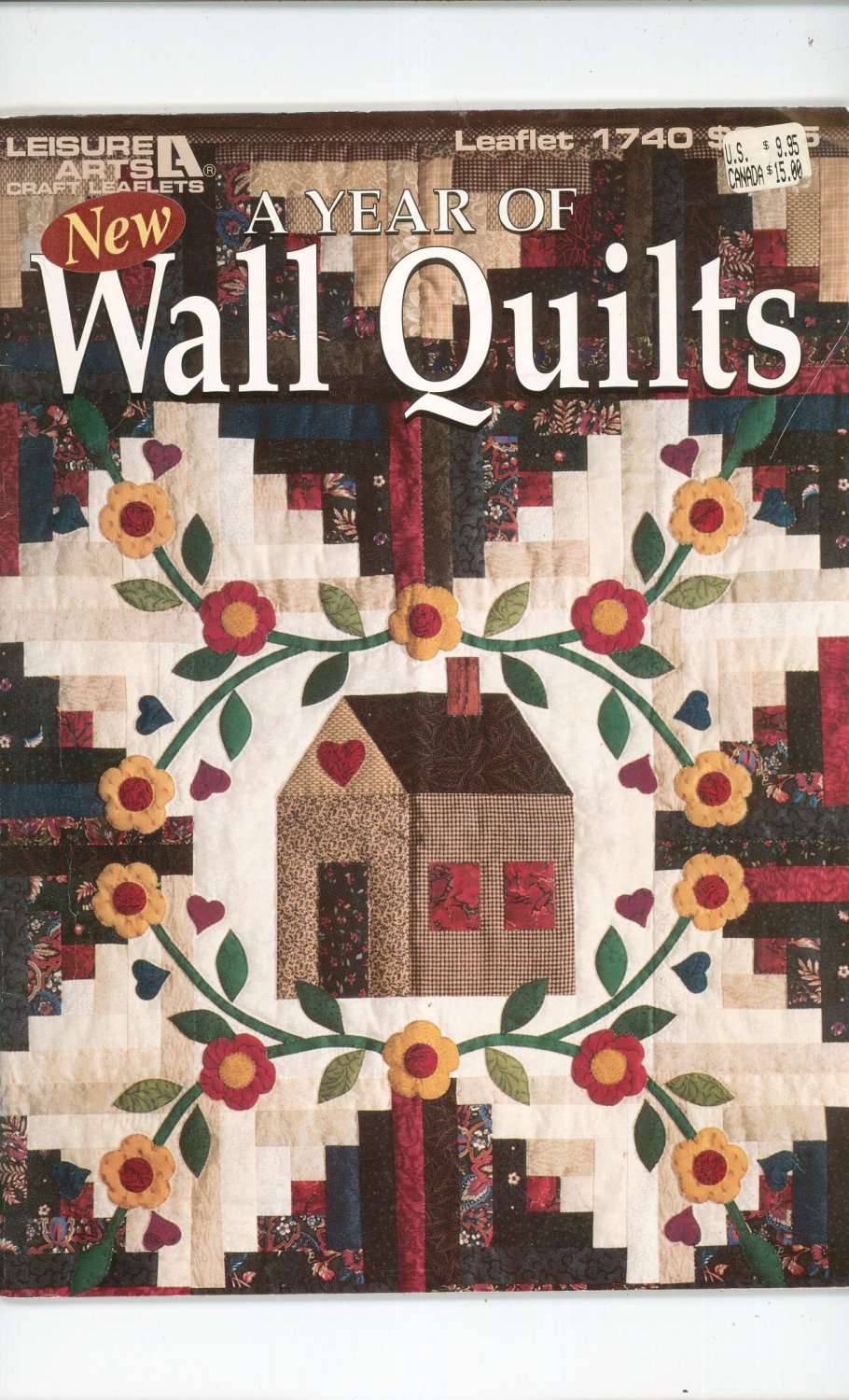 A Year Of Wall Quilts By Leisure Arts 1740 1997