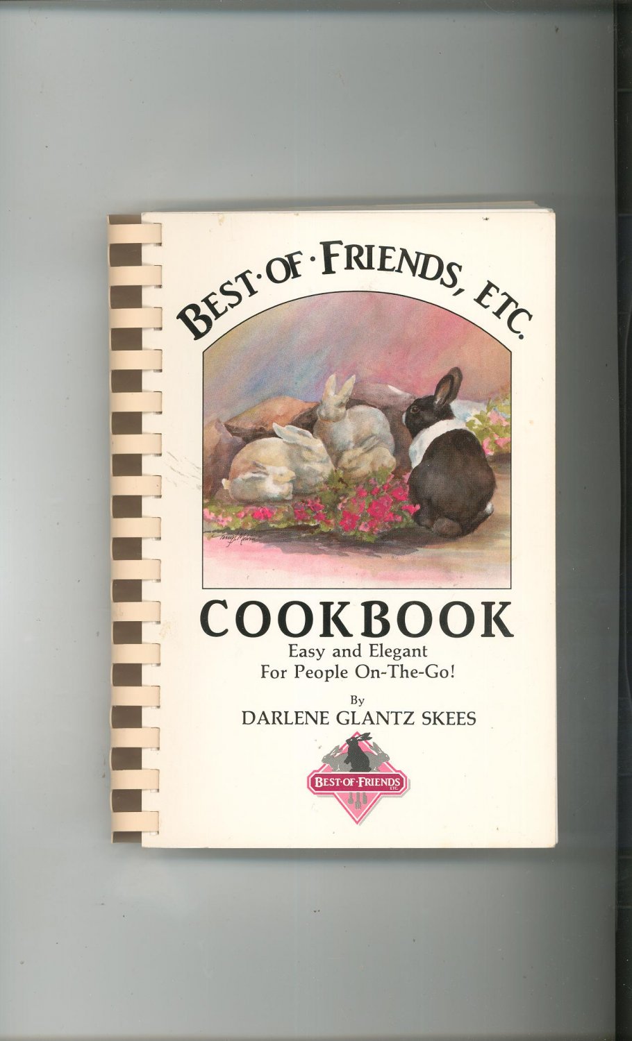 Best Of Friends ETC Cookbook Signed Copy D. Skees Easy & Elegant 0961915803