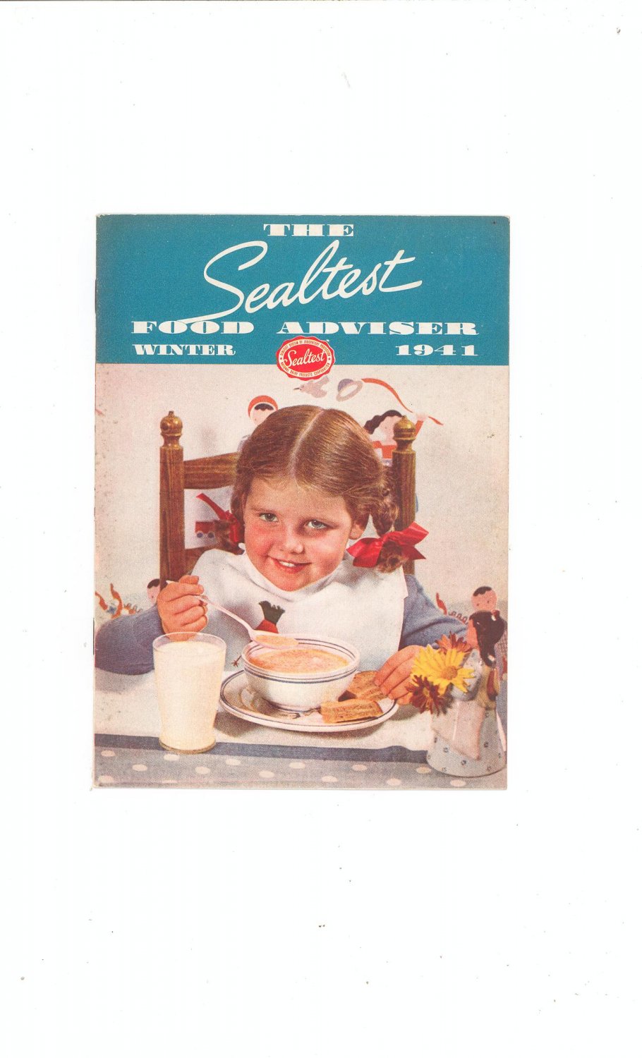 The Sealtest Food Adviser Winter 1941 Cookbook Vintage