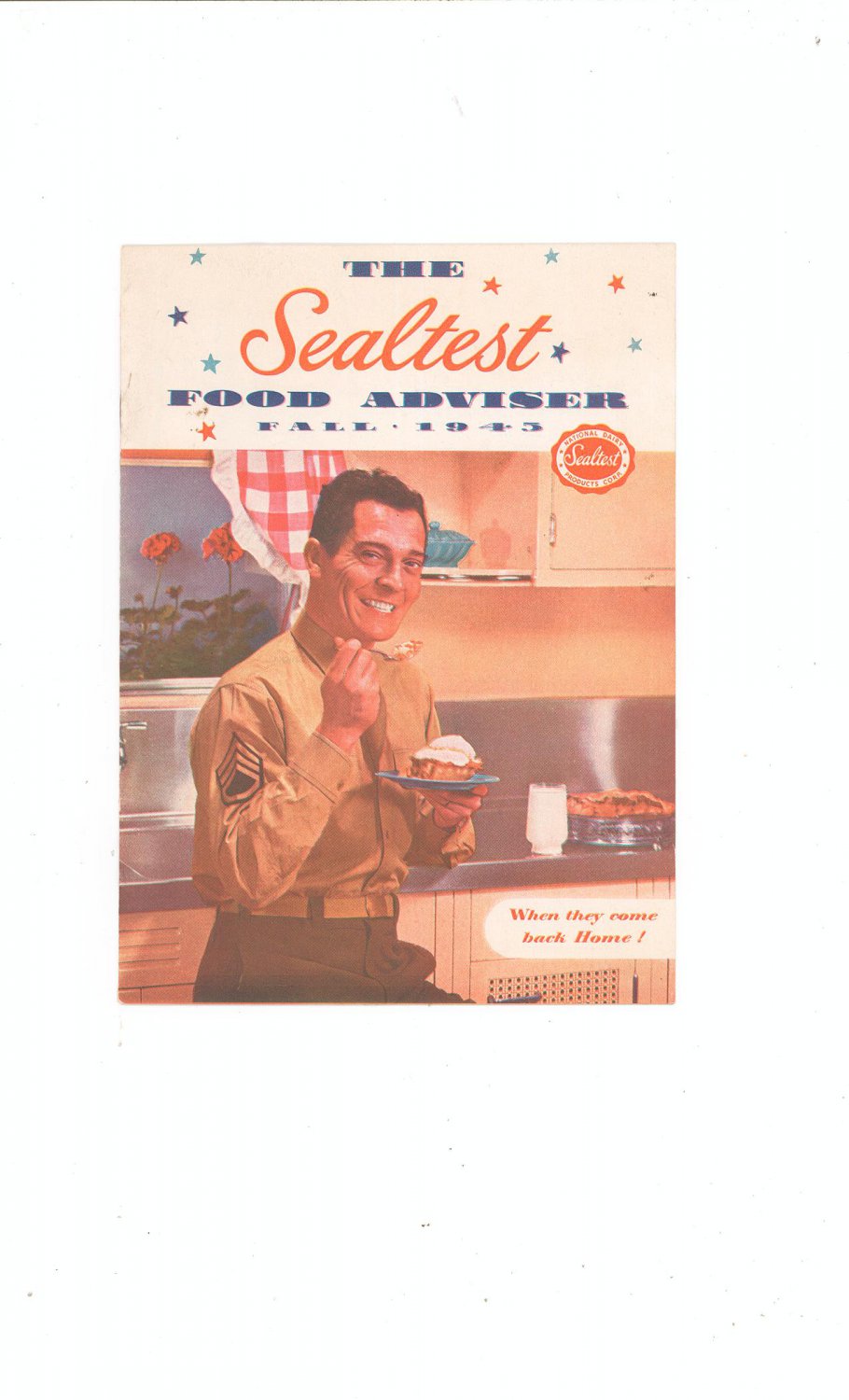 The Sealtest Food Adviser Fall 1945 Cookbook Vintage