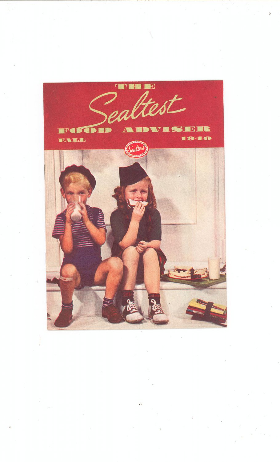 The Sealtest Food Adviser Fall 1940 Cookbook Vintage