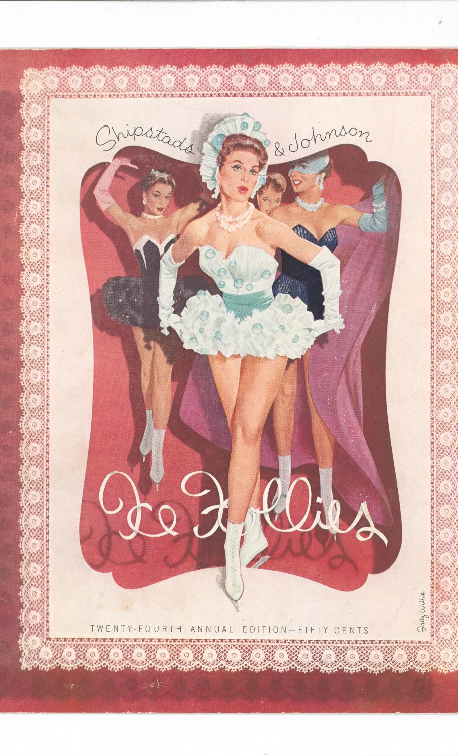 Vintage Shipstads & Johnson Ice Follies Of 1960 Souvenir Program