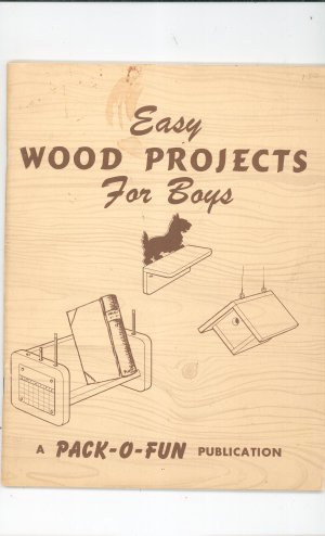 easy wood projects boys