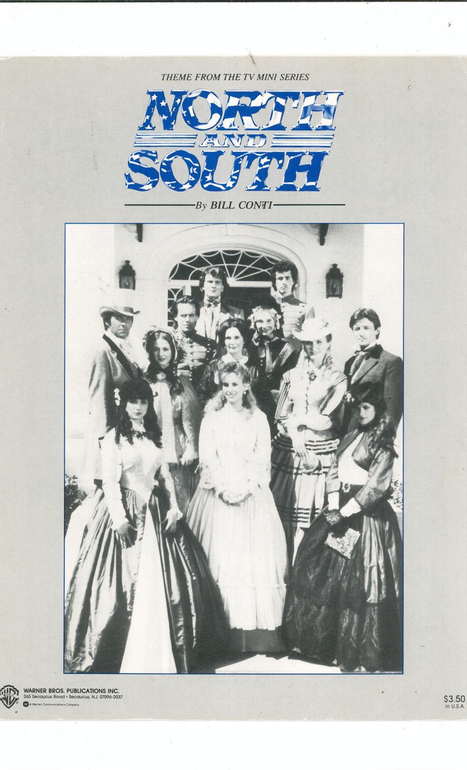North And South Sheet Music by Bill Conti Theme From TV Mini Series