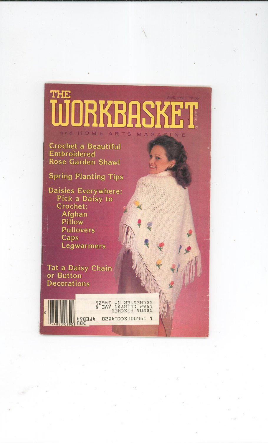 Vintage Workbasket Magazine April 1983