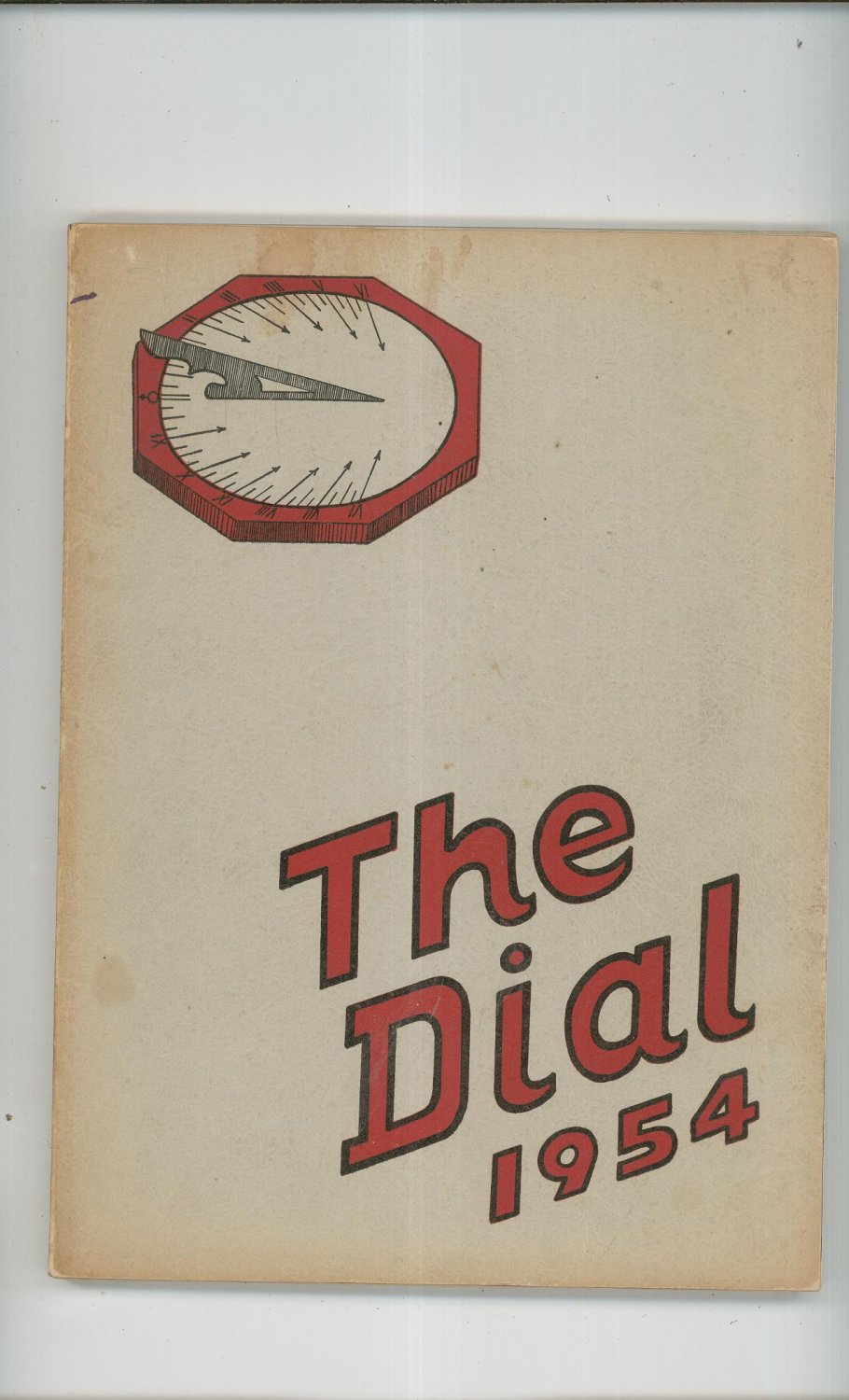 1954 The Dial Yearbook Year Book Buffalo New York South Park High School
