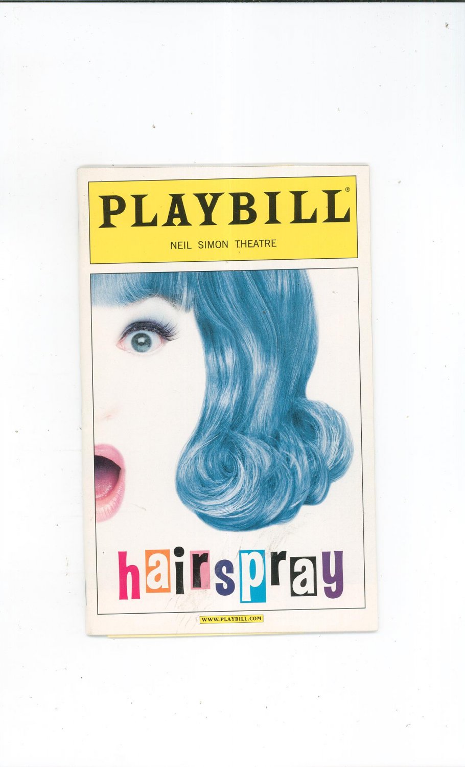 Hairspray Playbill Neil Simon Theatre 2002 Souvenir