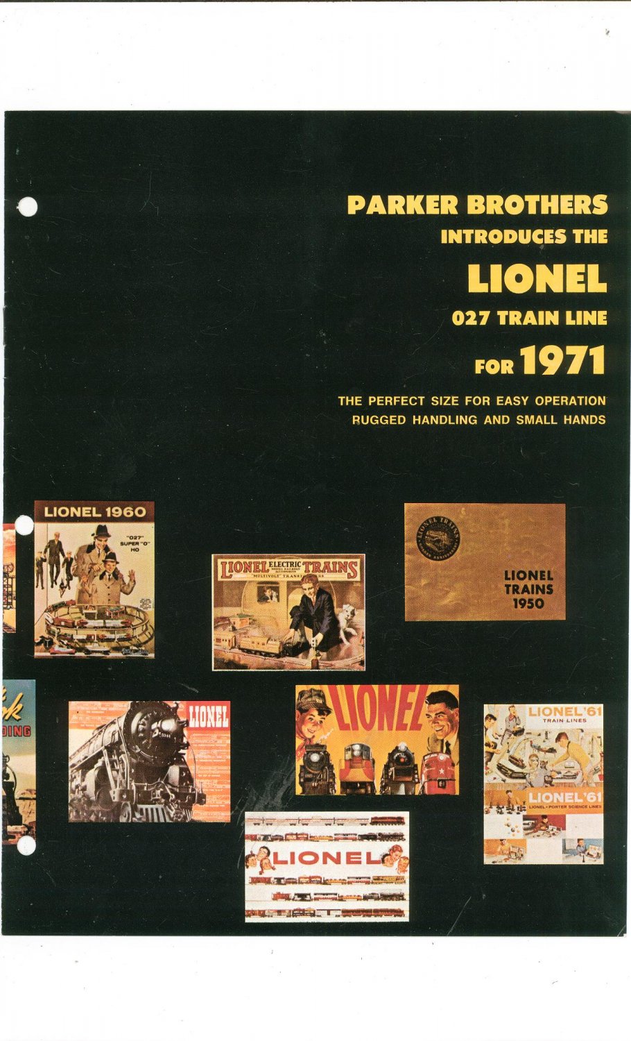 Vintage Parker Introduces 027 Lionel Trains Catalog 1971 Not PDF Free Shipping Offer