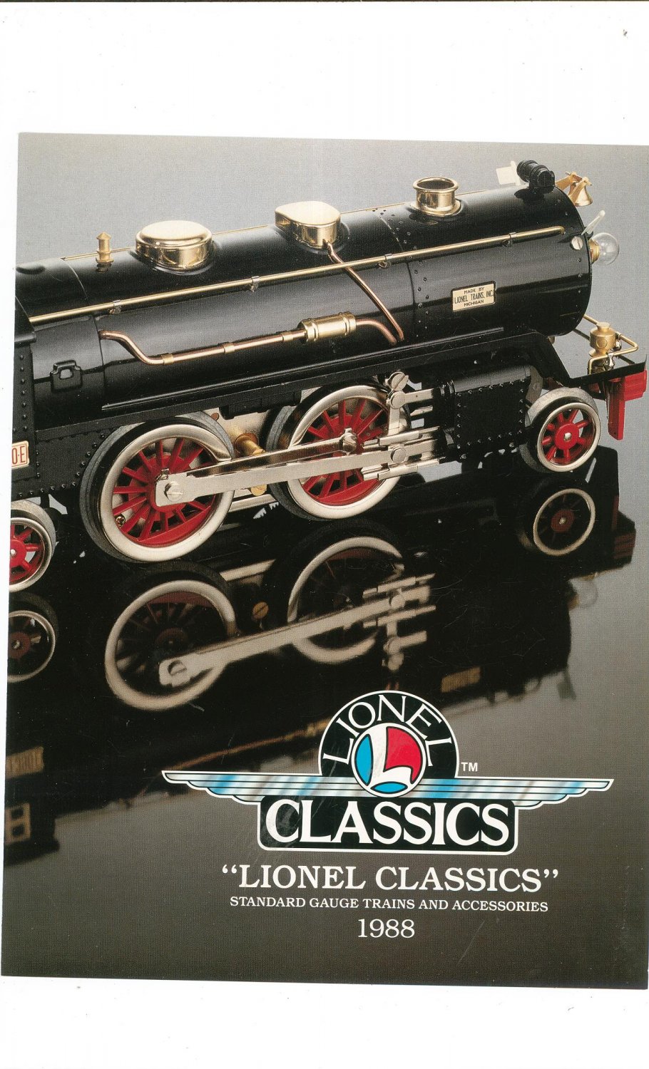 Vintage Lionel Classics Trains Brochure 1988 Standard Gauge Not PDF Free Shipping Offer