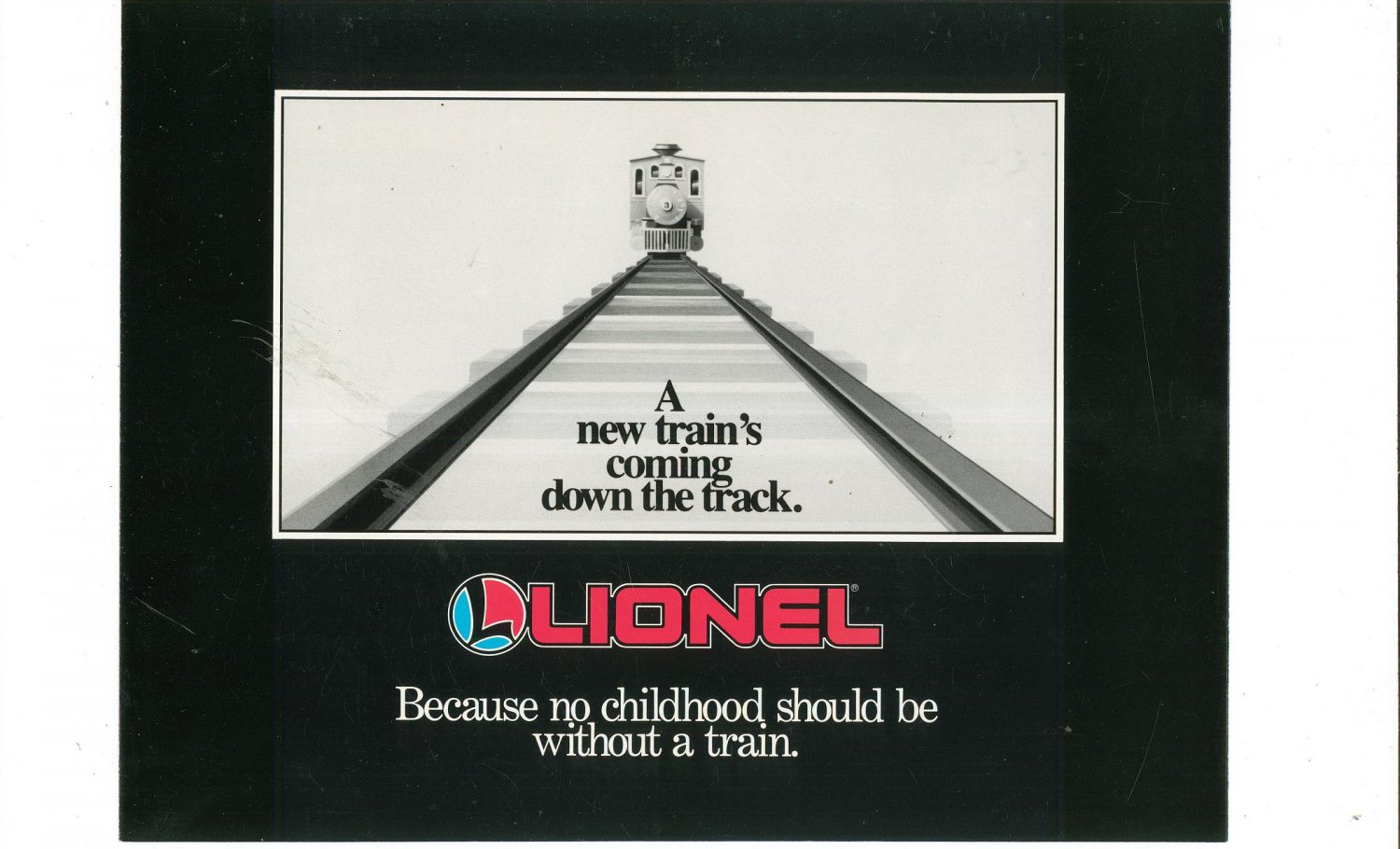 Vintage Lionel Large Scale Introduction Trains Brochure 1987 Not PDF Free Shipping Offer