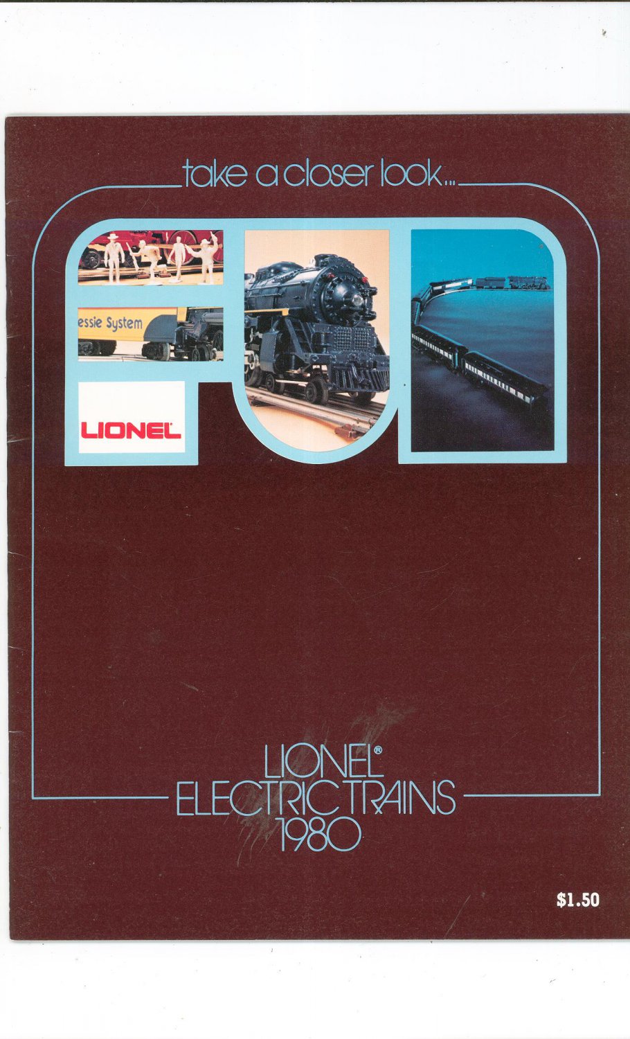 Vintage Lionel Electric Trains Catalog 1980 Not PDF Free Shipping Offer