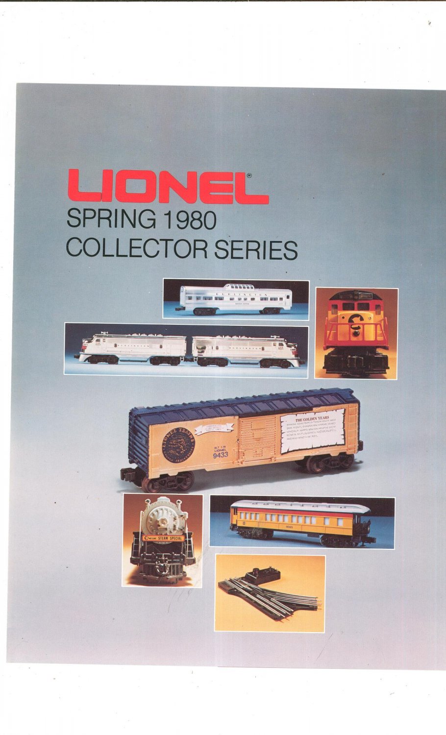 Vintage Lionel 1980 Spring Collector Series Trains Brochure Not PDF Free Shipping Offer