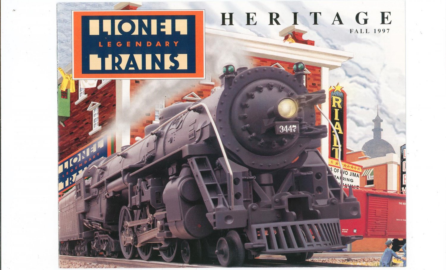 Lionel Legendary Trains Heritage Catalog Fall 1997 Not PDF Free Shipping Offer