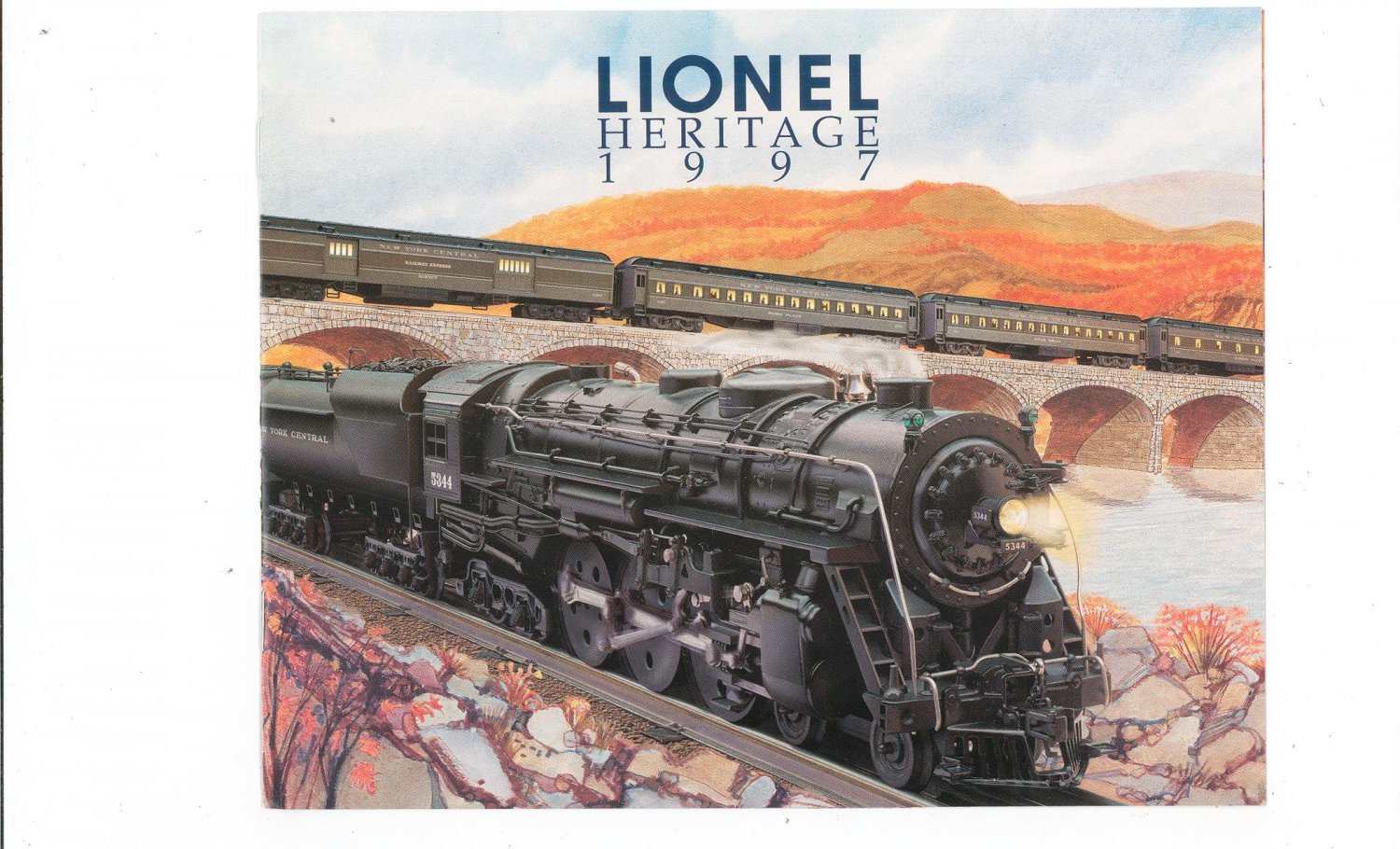 Lionel Heritage Trains Catalog 1997 Not PDF Free Shipping Offer
