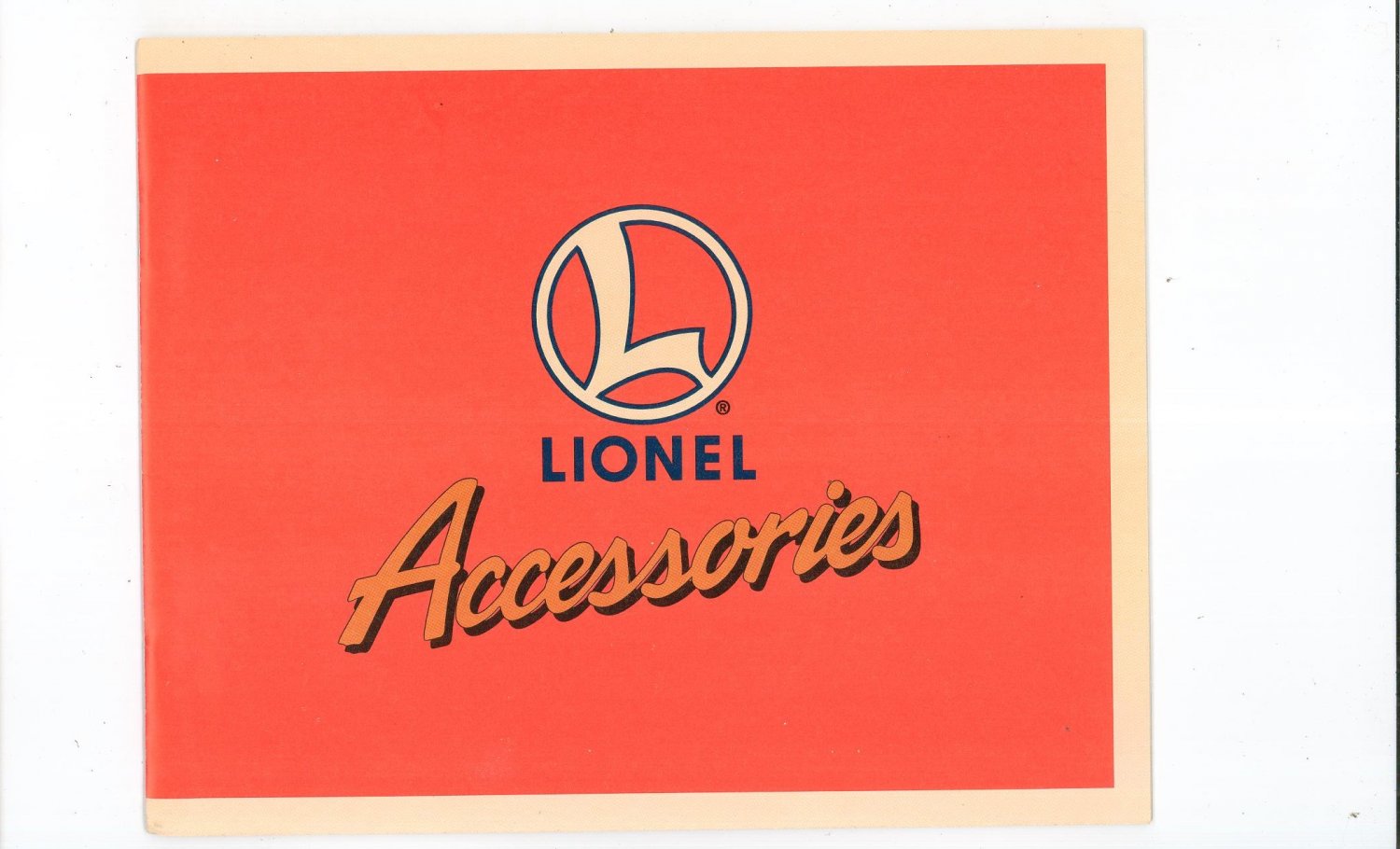 Lionel Accessories Catalog 1996 Not PDF Free Shipping Offer