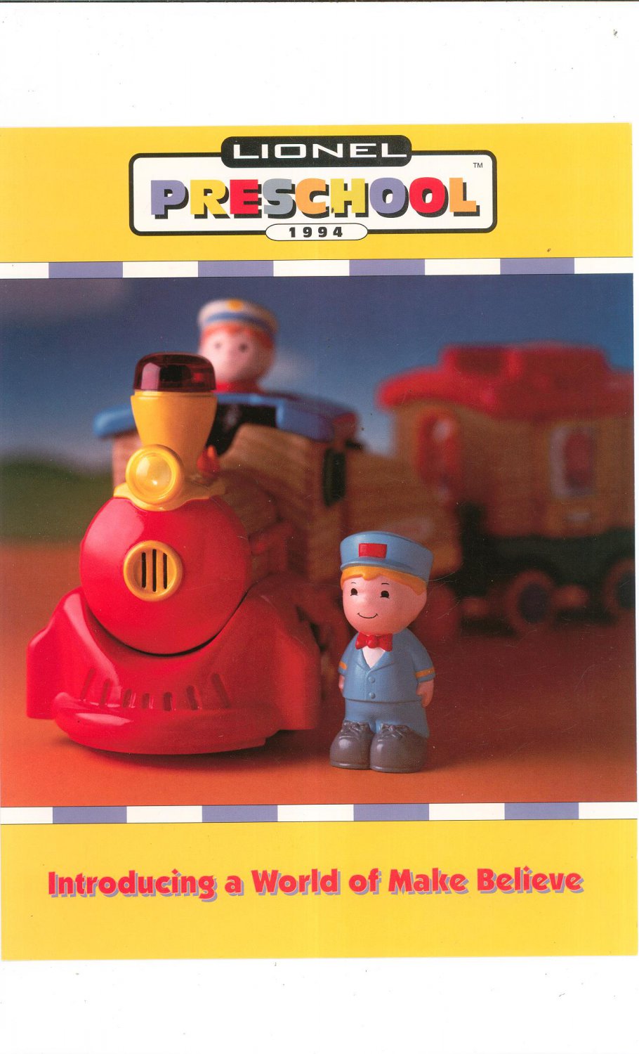 Lionel 1994 Preschool Brochure Not PDF Free Shipping Offer
