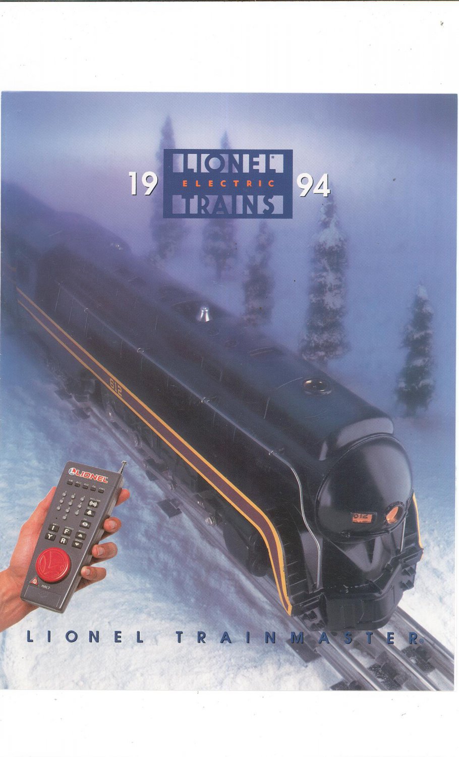 Lionel Train Master 1994 Brochure Not PDF Free Shipping Offer