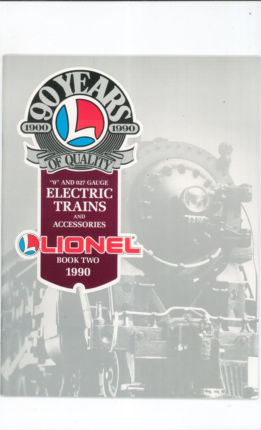 Lionel Electric Trains & Accessories O & O27 Catalog Two 1990 Not PDF Free Shipping Offer