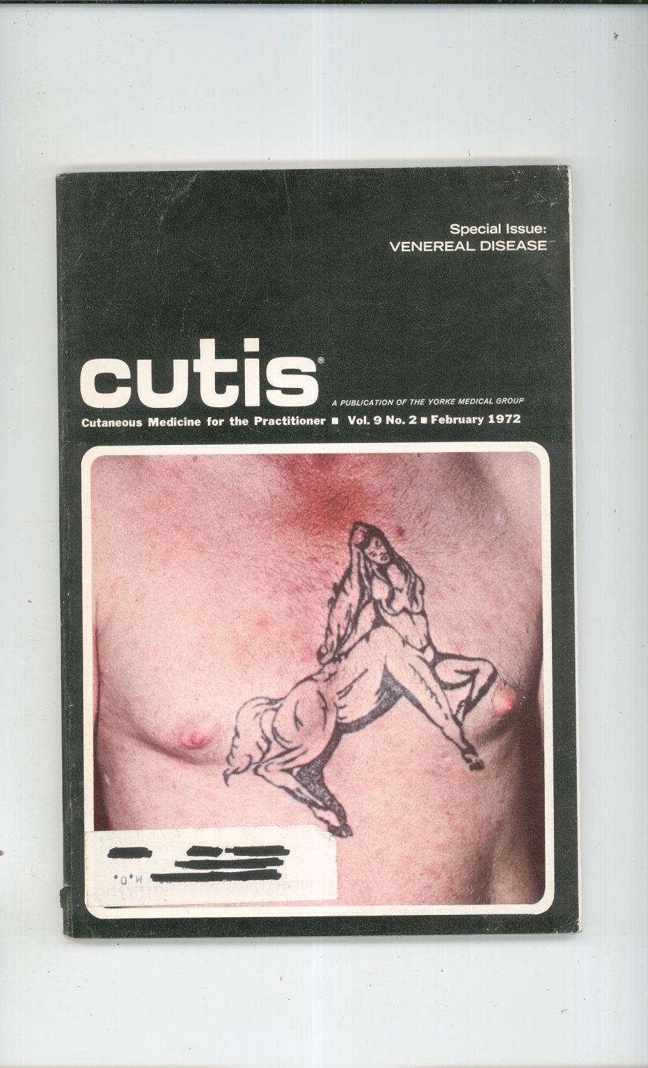 February 1972 Cutis Cutaneous Medicine For The Practitioner Magazine Vintage Venereal Disease