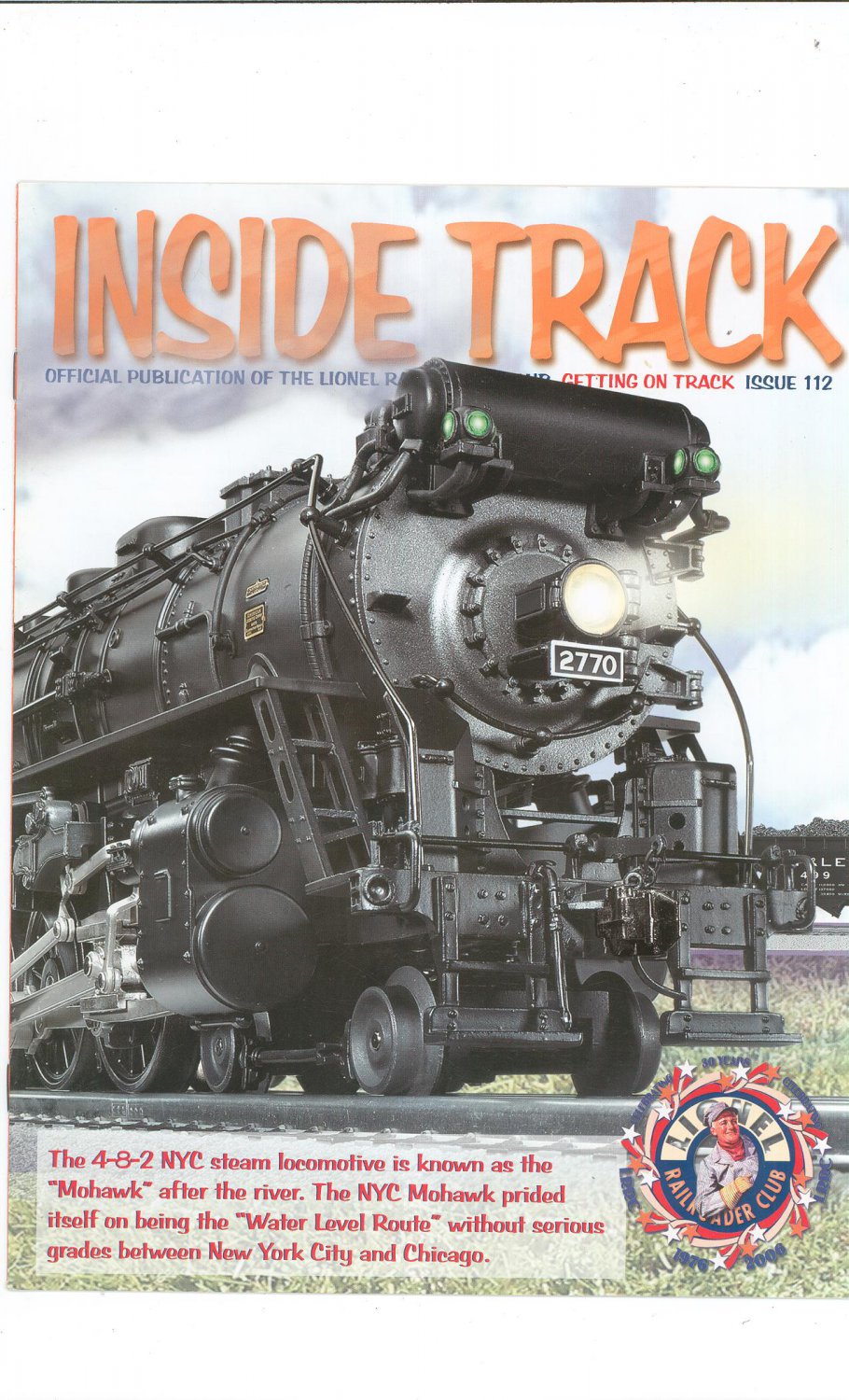 Lionel Railroader Club Inside Track Issue 112 Not PDF Train