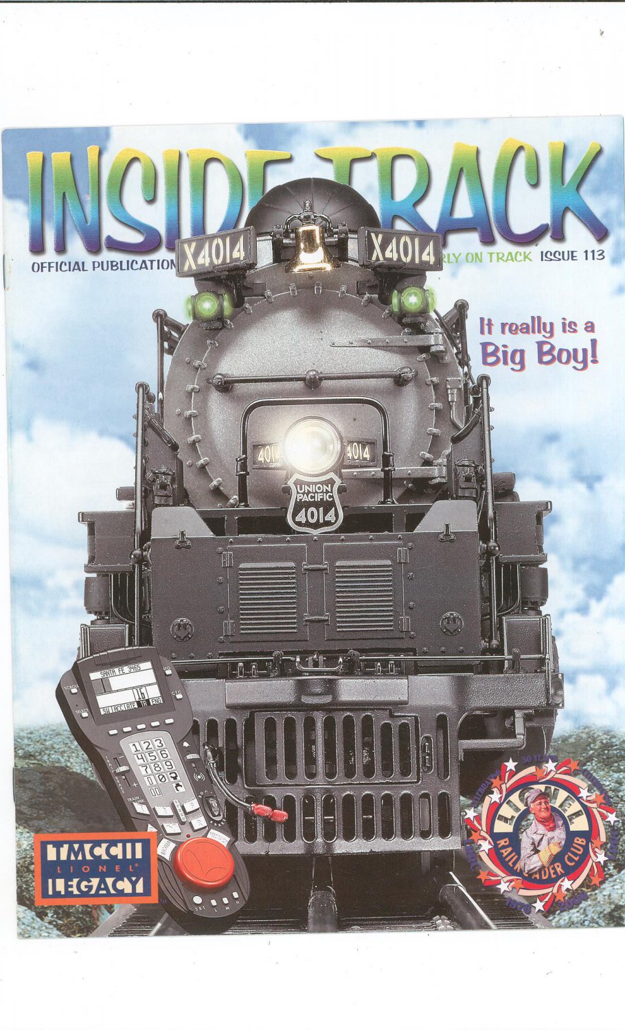 Lionel Railroader Club Inside Track Issue 113 Not PDF Train