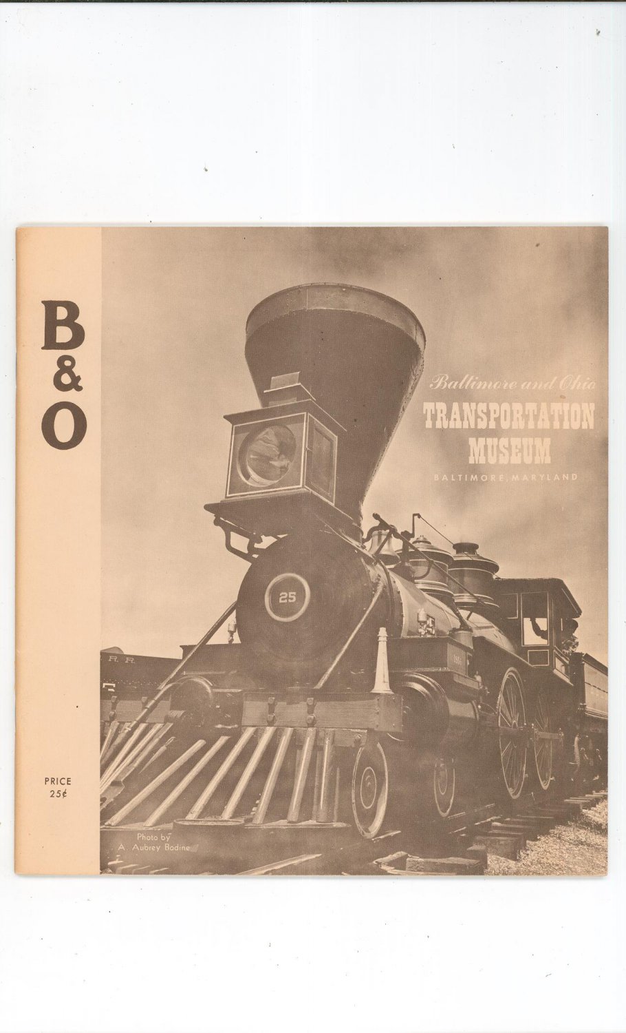 Vintage Baltimore And Ohio Transportation Museum B&O Train Souvenir Book Railroad
