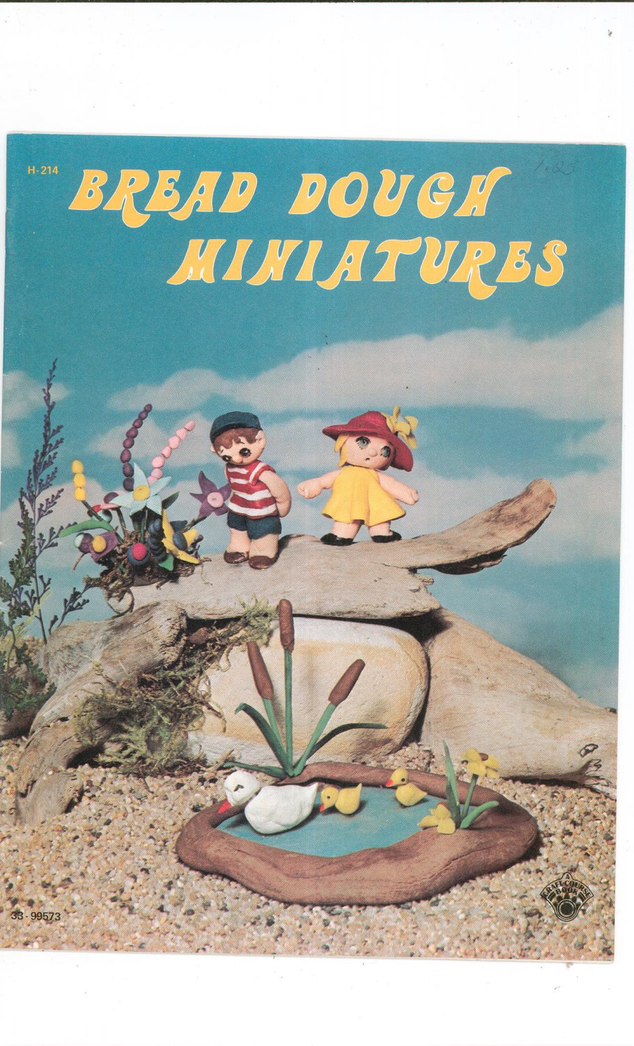 Vintage Bread Dough Miniatures Craft Course Publishers 1973