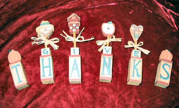 New Wooden Fall Decoration Harvest Halloween