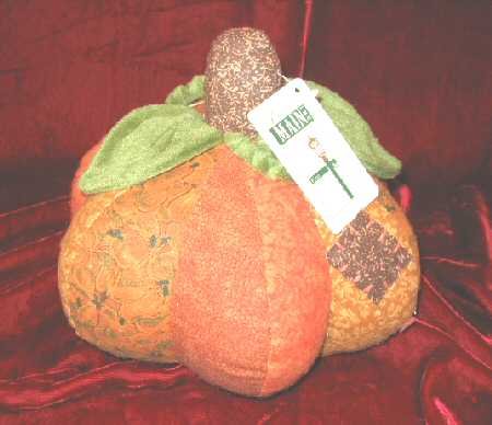 New Halloween Decor Fabric Stuffed Pumpkin Plush!