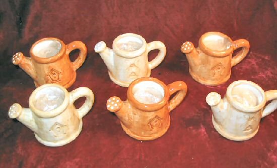 6 NEW Russ Berries Scented Candle Porcelain Water Kettle