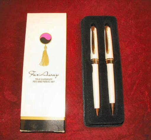 Avon Far Away True Elegance Pen and Pencil Set
