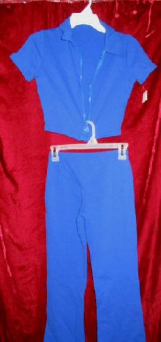 NWT Girls 2PC Athletic Workout Outfit Jacket Pants M