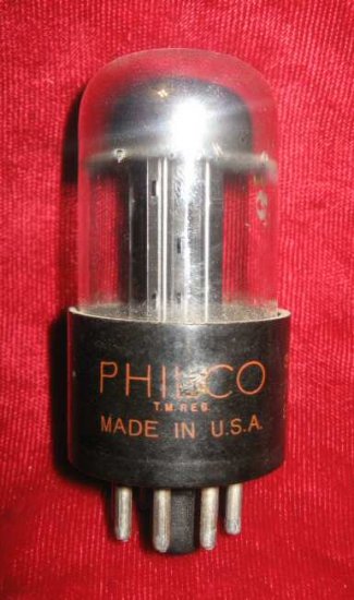 Vintage Radio TV Vacuum Electron Tube Philco