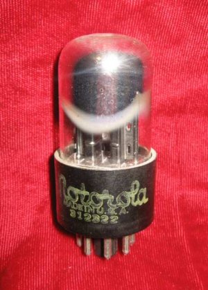 Vintage Radio TV Vacuum Tube Motorola 6SN7GTA 6SN7
