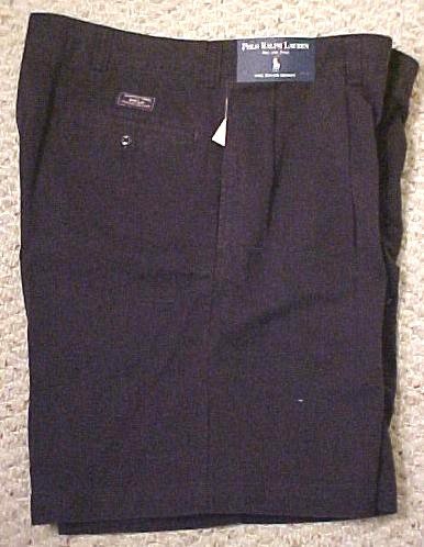 New Ralph Lauren Polo Tyler Golf Shorts Navy Blue Size 40 Big Tall Mens Clothing 410341