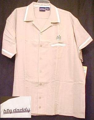 New Big Daddy Button Down Shirt 3x 3xl Tan Big Tall Mens Clothing 410121-3
