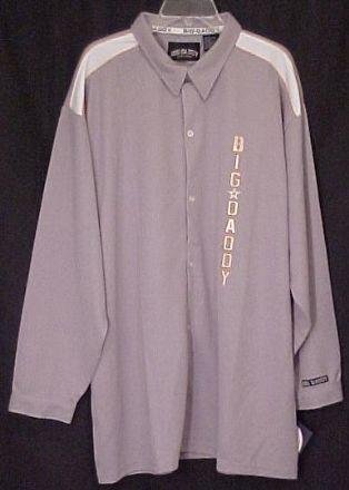 New Big Daddy Button Down Long Sleeve Shirt 2X 2XL Big Tall Mens Clothing 410011-4
