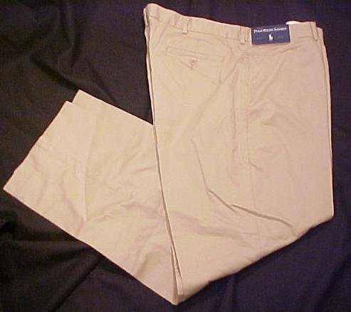 New Polo Ralph Lauren Tan Pant Pants 40 X 32 Big Tall Mens Clothing 410671
