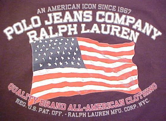 Ralph Lauren Polo Jeans Company Ringer T-shirt Black 2X 2XL Big Tall Mens Clothing 601441