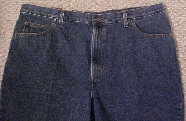 New Denim Jean Shorts Jeans Med Stone Blue Size 44 Big Tall Mens Clothing 601611-2