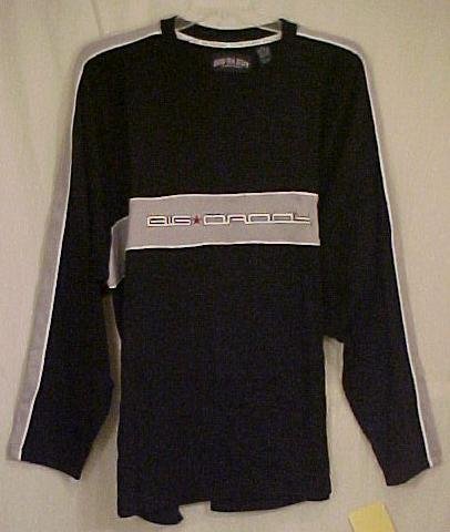 Big Daddy Long Sleeve Black Pull Over Jersey T-Shirt 2X 2XL Big Tall Men's Clothing 601741