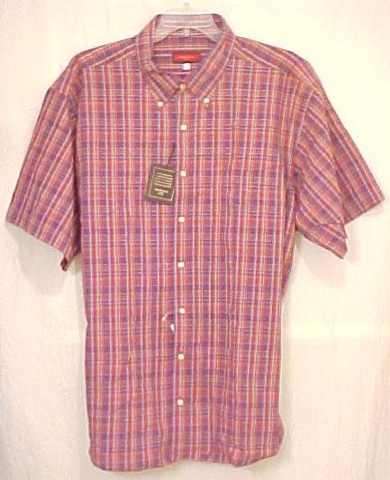 NEW Austin Reed Button Down Short Sleeve Shirt 3XL 3X Big & Tall Men's Clothing 702251
