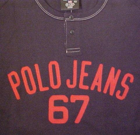 New Ralph Lauren Polo Jeans Navy T-shirt 1XT 1X Tall Big Tall Mens Clothing 702551