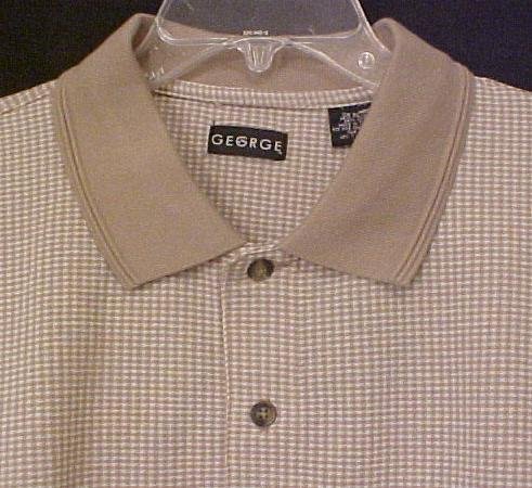 New Polo Golf Shirt Pull Over Collar Size 3X 3XL Tall Big Tall Mens Clothing 702801